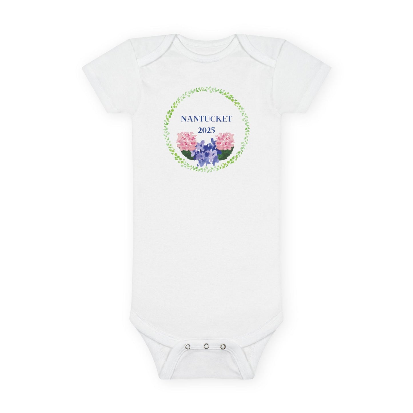 Nantucket 2025 Baby Girl Short Sleeve Onesie®