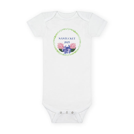 Nantucket 2025 Baby Girl Short Sleeve Onesie®