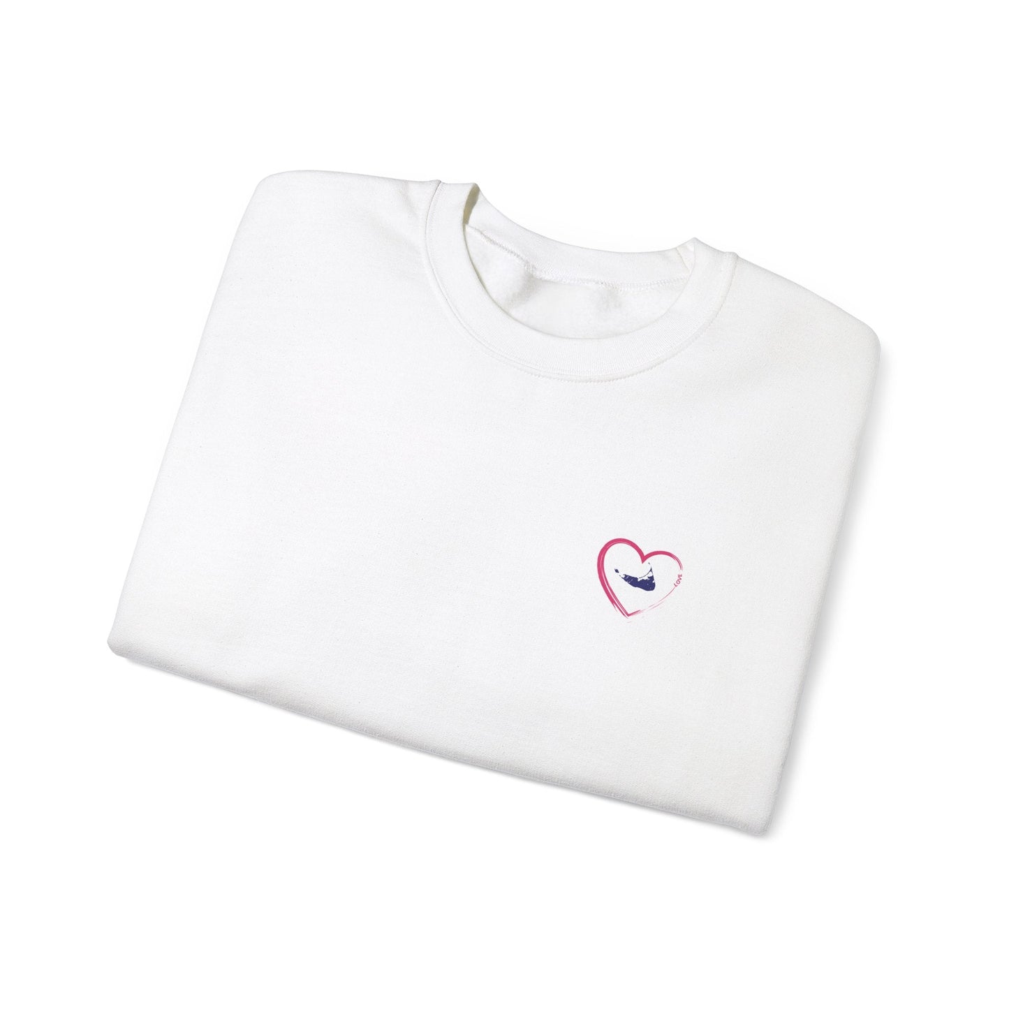 Nantucket Heart Crewneck Sweatshirt