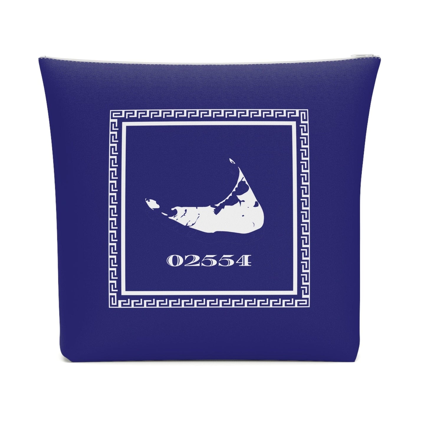 Nantucket Cotton Cosmetic Bag Zip Makeup Bag Nantucket Travel Bag Gift for Her Gift for Bridesmaids