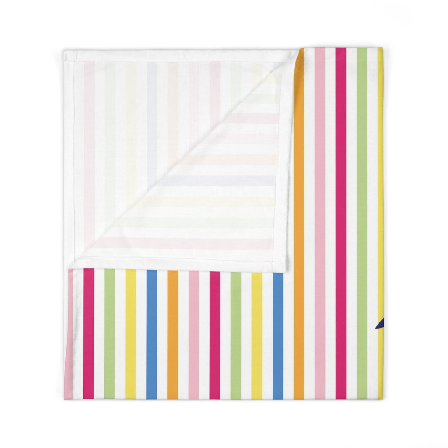 Rainbow Striped Nantucket Blanket