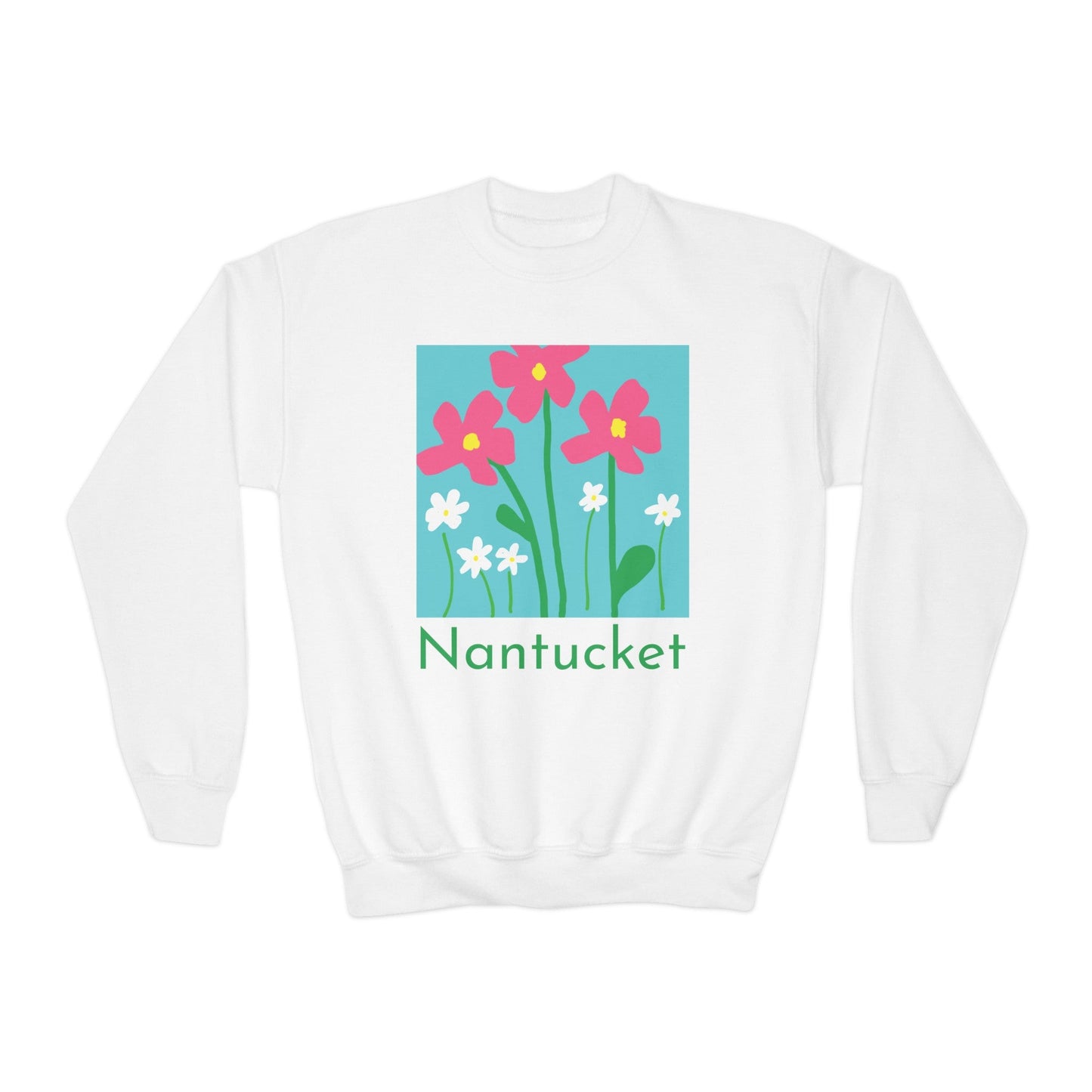 Nantucket Cosmos Youth Crewneck Sweatshirt