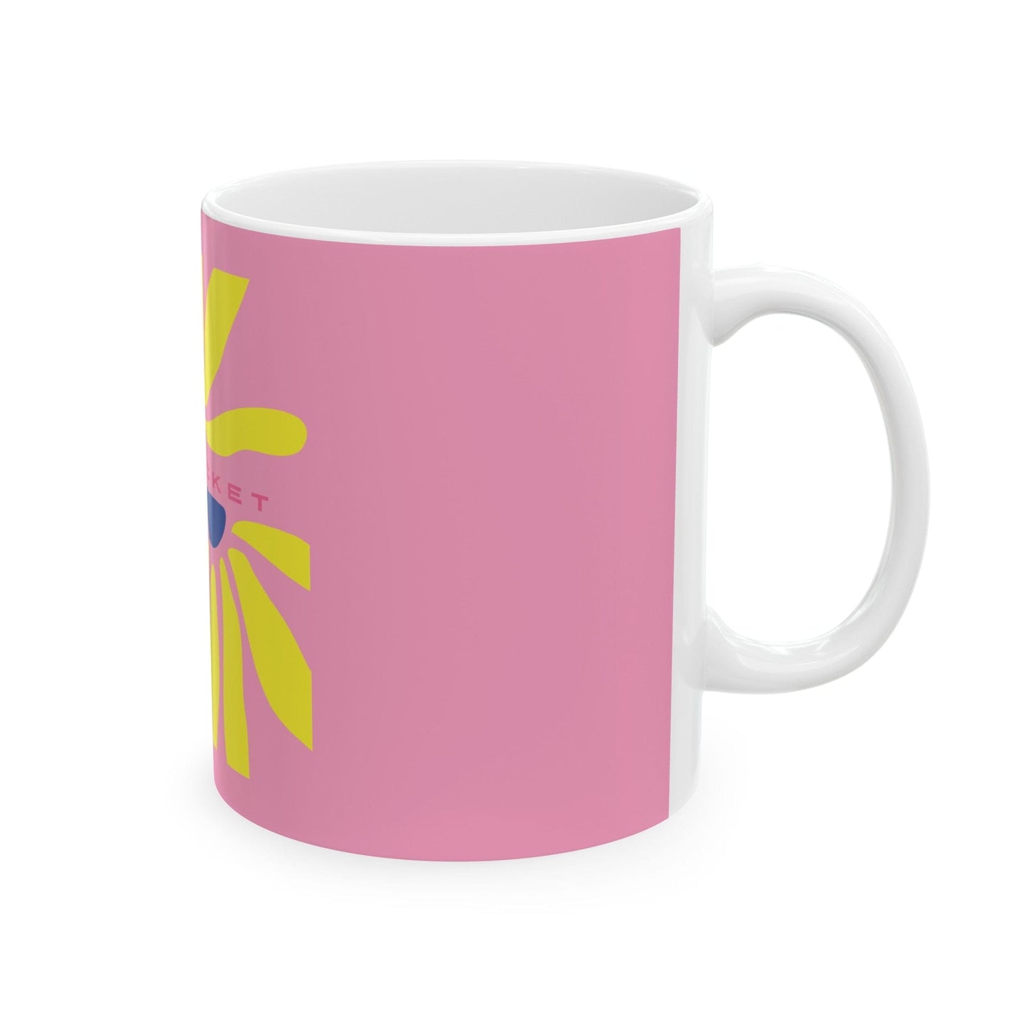 Nantucket Daisies Ceramic Mug, (11oz)