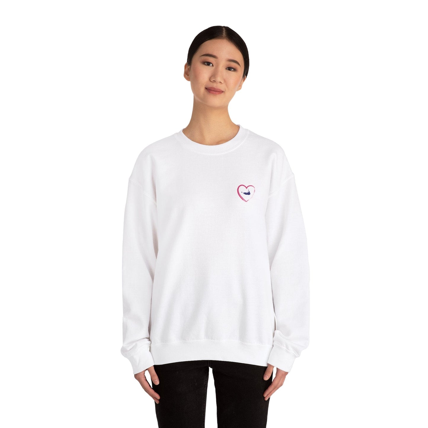 Nantucket Heart Crewneck Sweatshirt