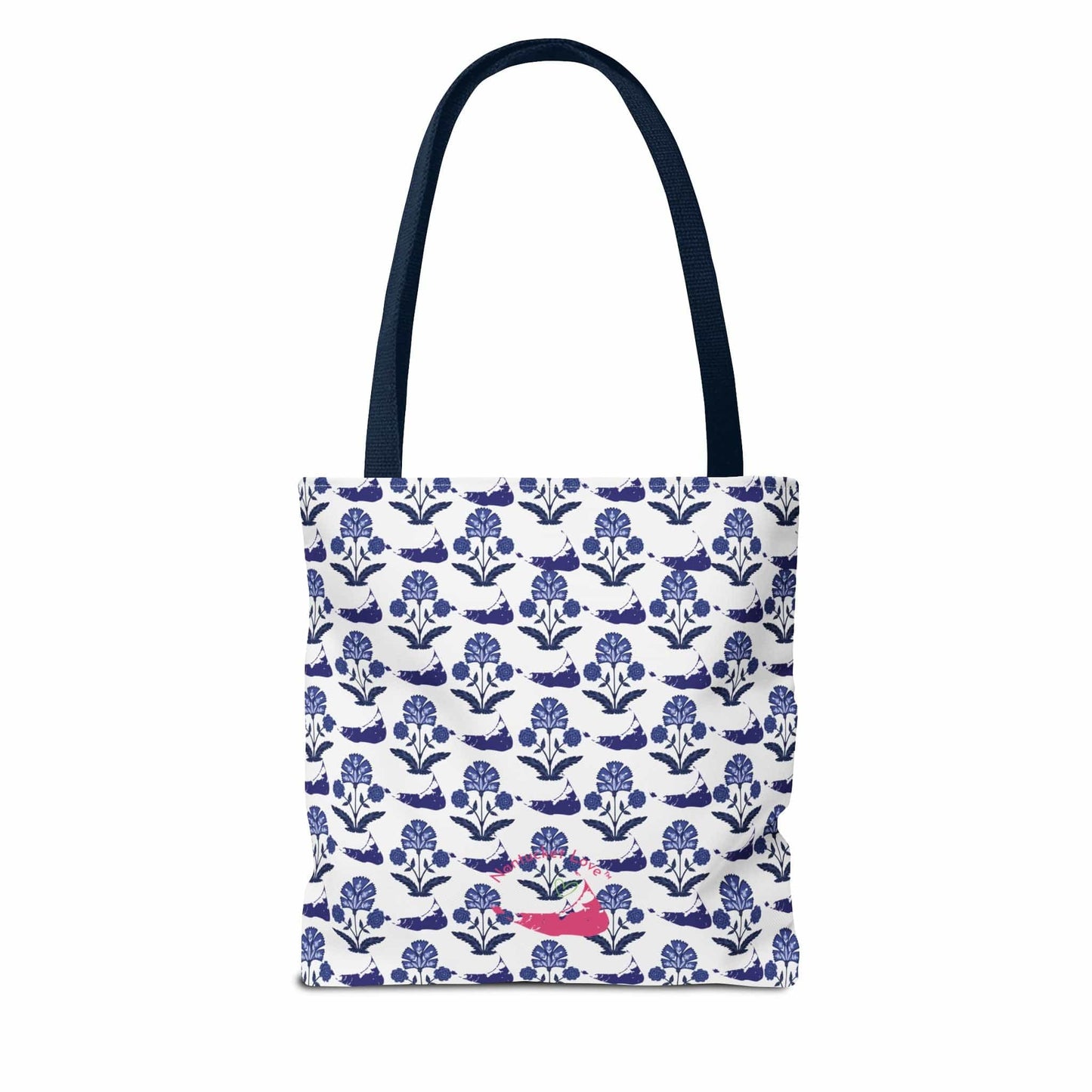 Nantucket x Floral Indian Block Print Tote Bag