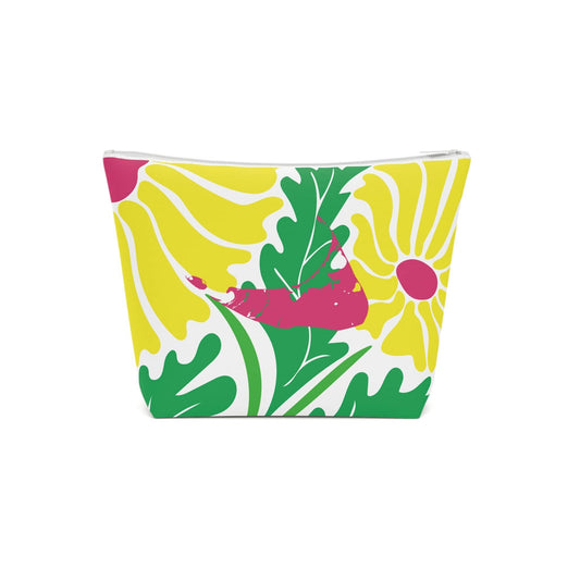 Nantucket Daisies Cotton Cosmetic Bag