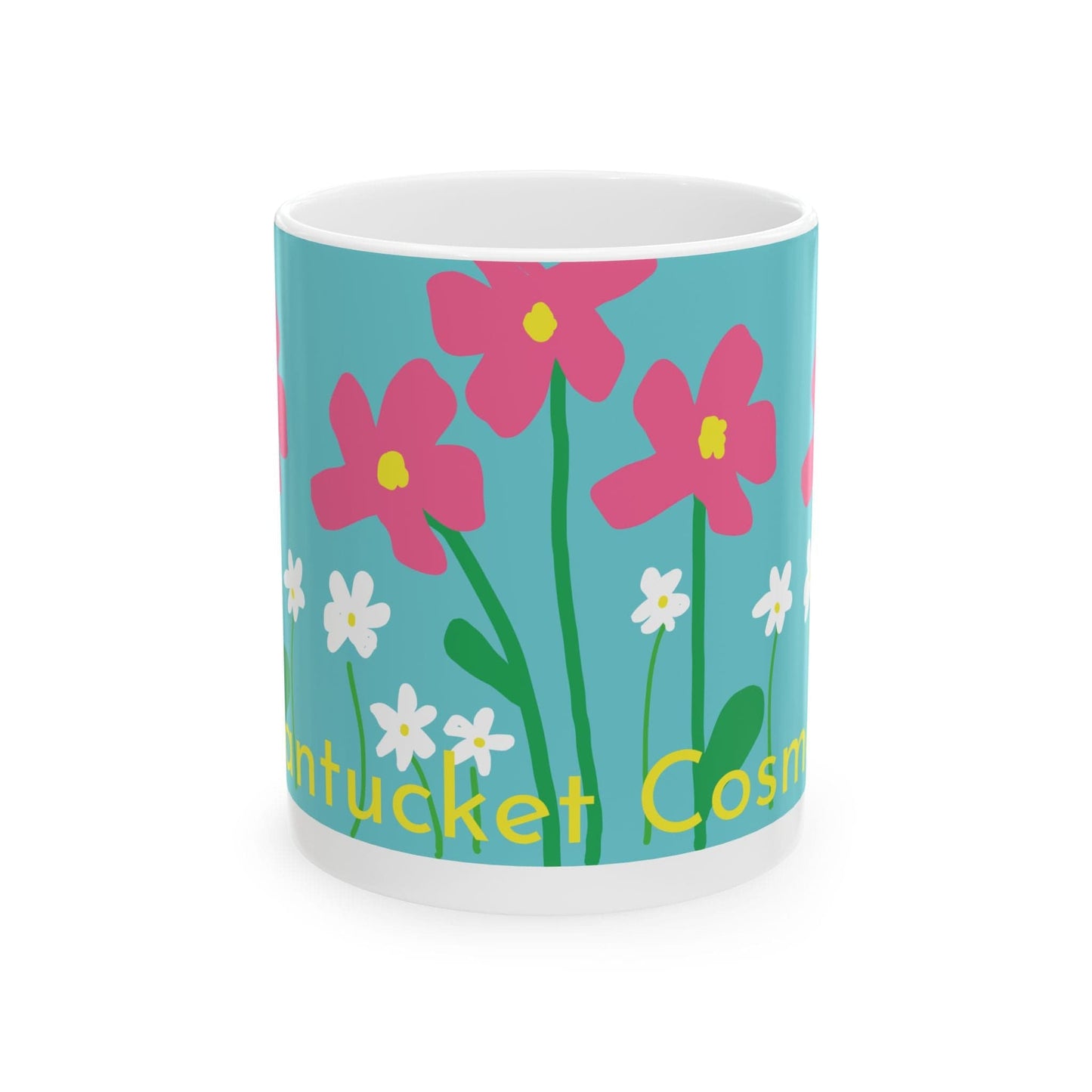 Nantucket Cosmos Ceramic Mug, (11oz)