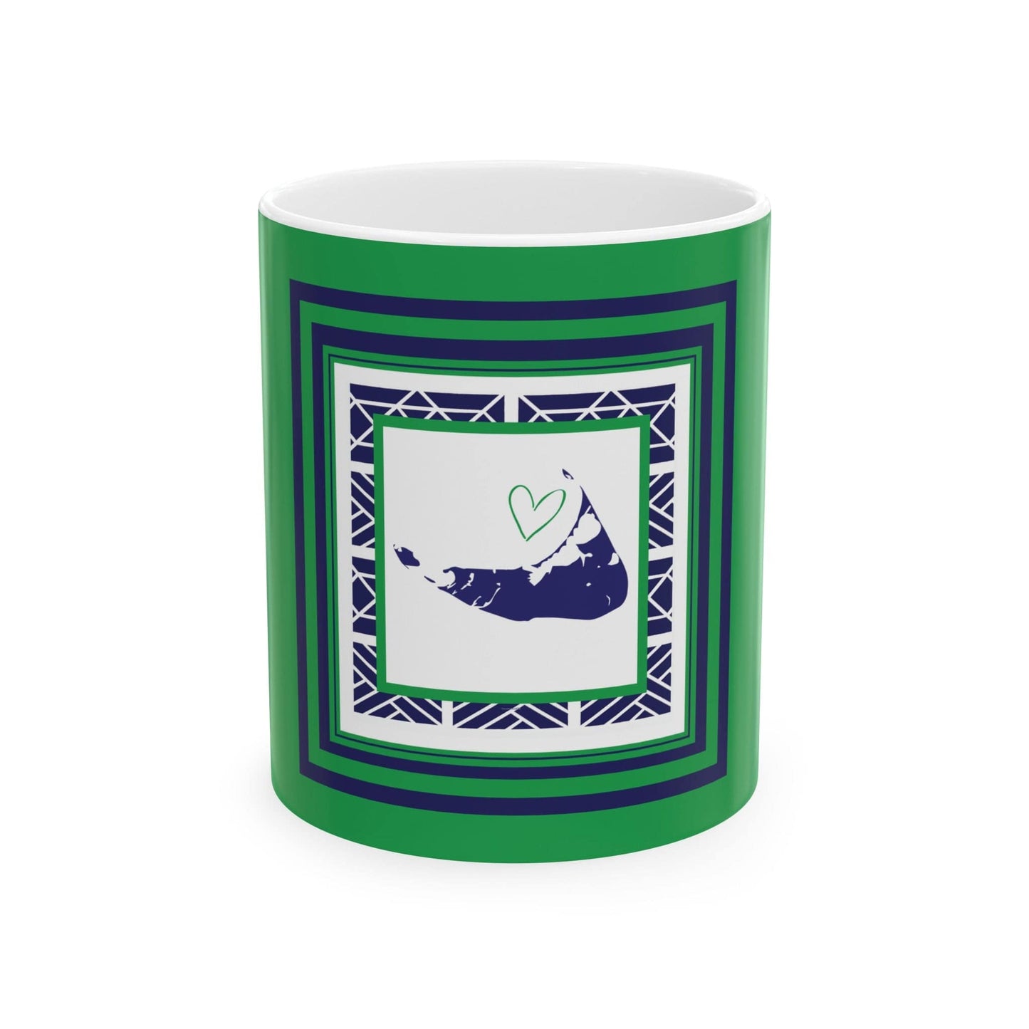 The Original: Nantucket Love Ceramic Mug, (11oz)