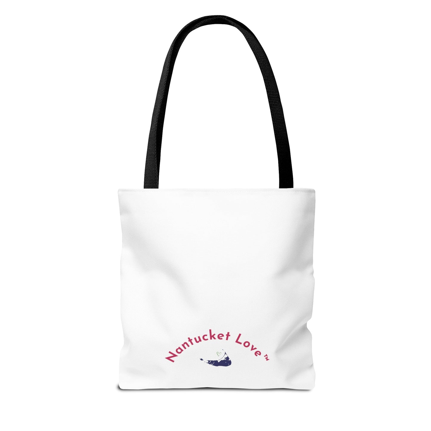 Nantucket Love Heart Tote Bag