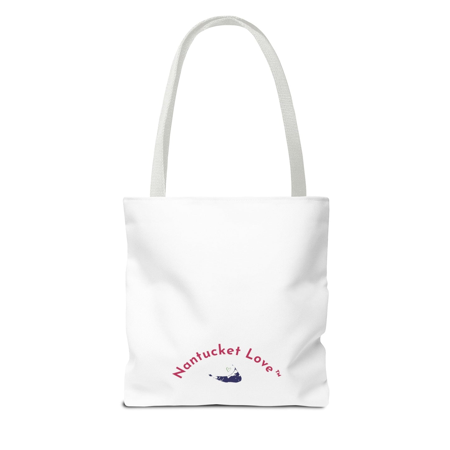 Nantucket Love Heart Tote Bag