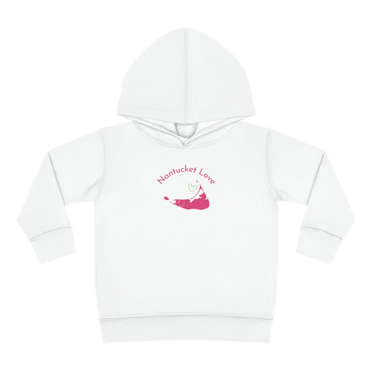 Nantucket Love Toddler Pullover Fleece Hoodie