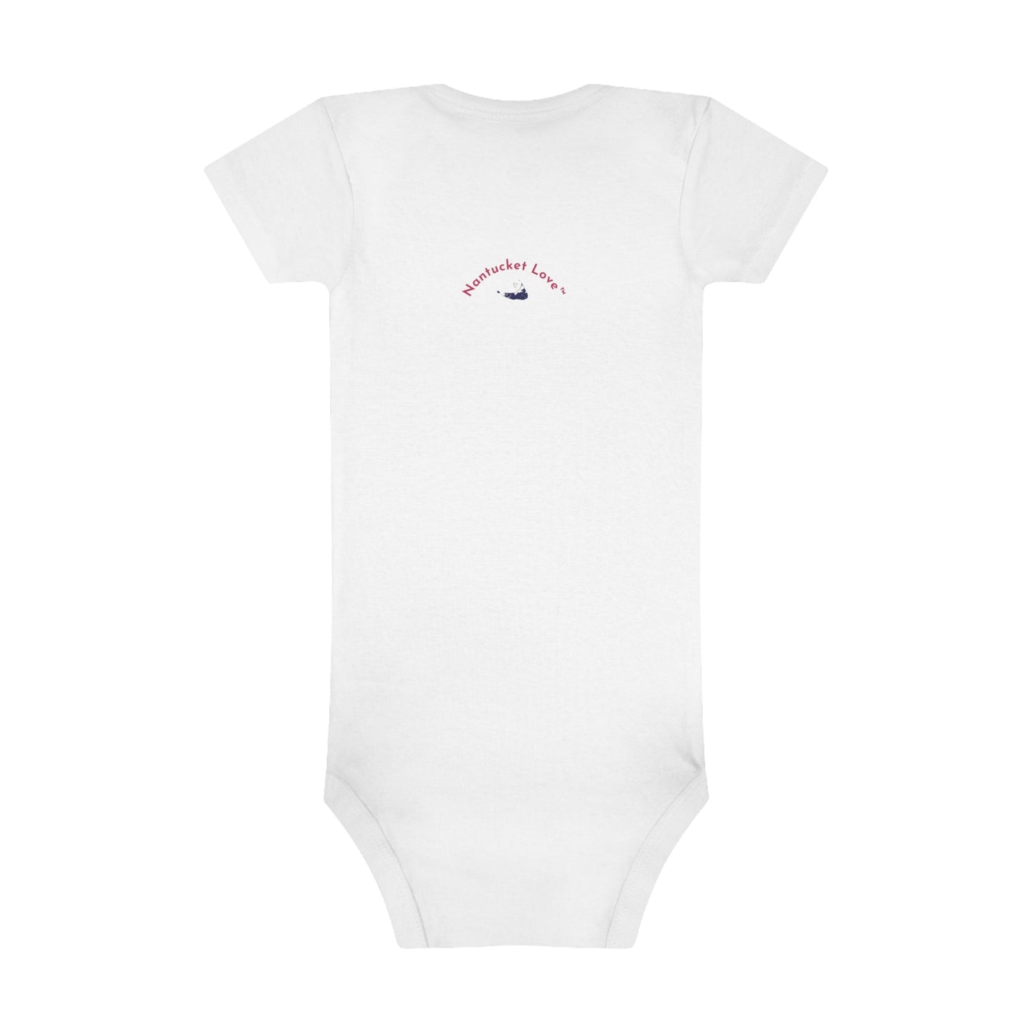 Nantucket Love Heart Baby Short Sleeve Onesie®