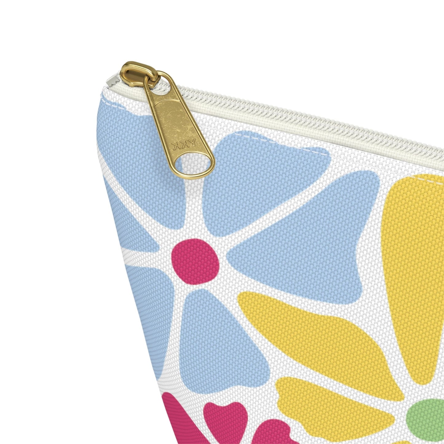 Nantucket Flower Power Accessory Pouch w T-bottom