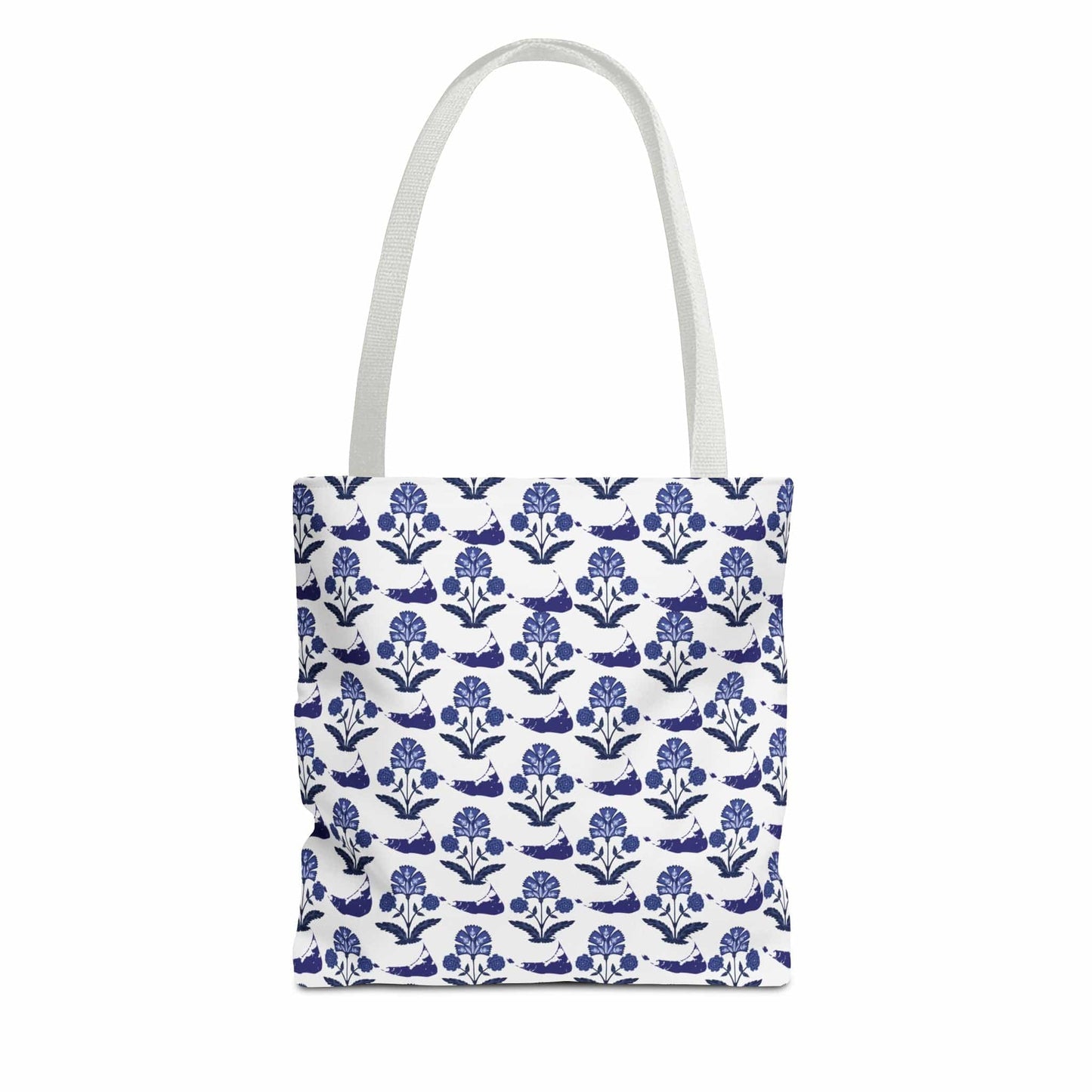 Nantucket x Floral Indian Block Print Tote Bag