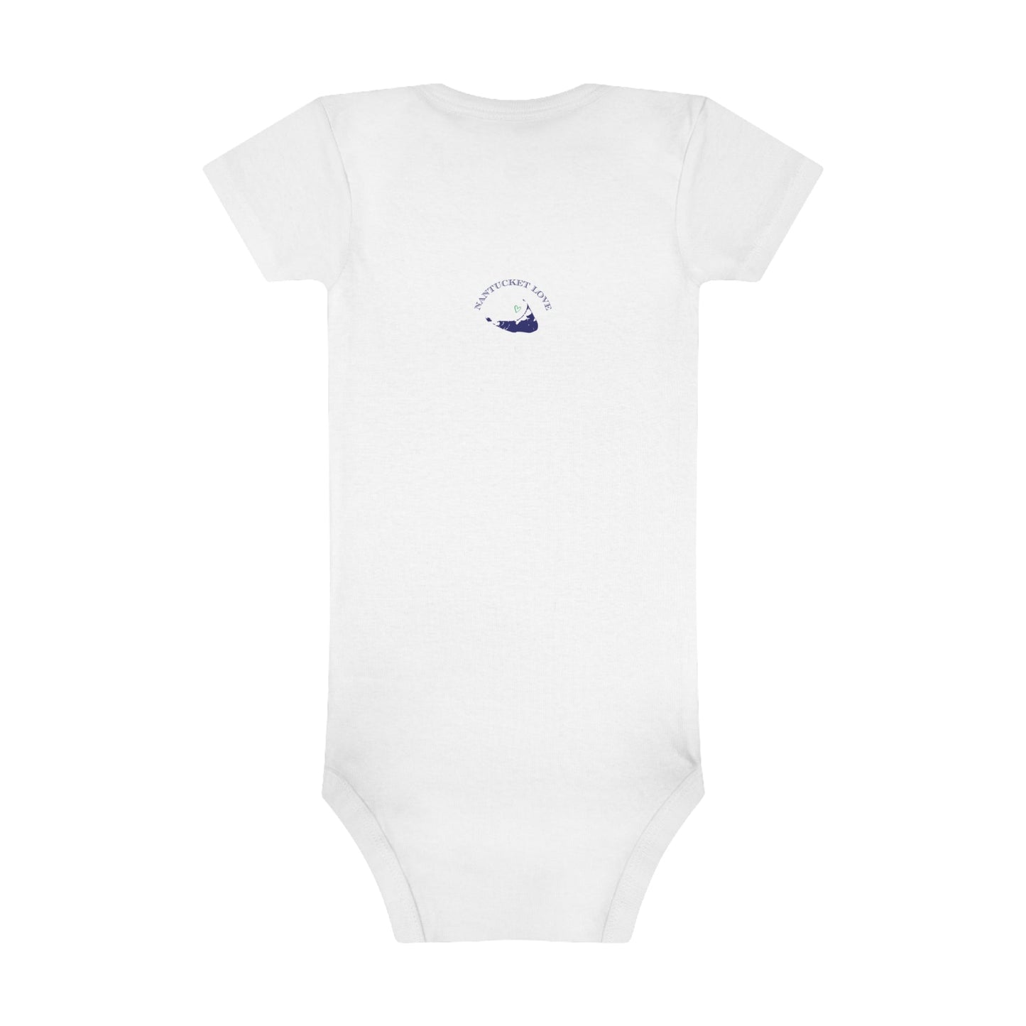 Nantucket Children's Beach Onesie® Organic Baby Bodysuit, Nantucket Love™