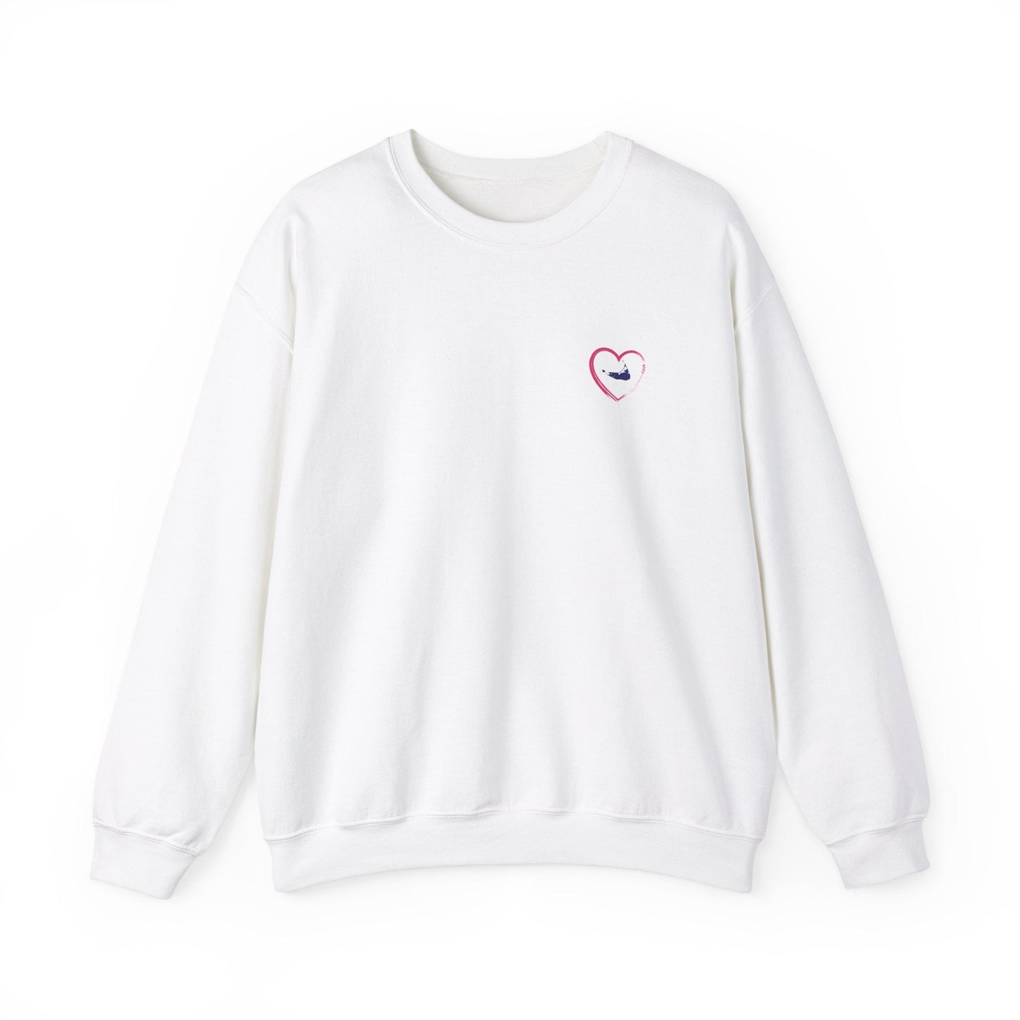 Nantucket Heart Crewneck Sweatshirt