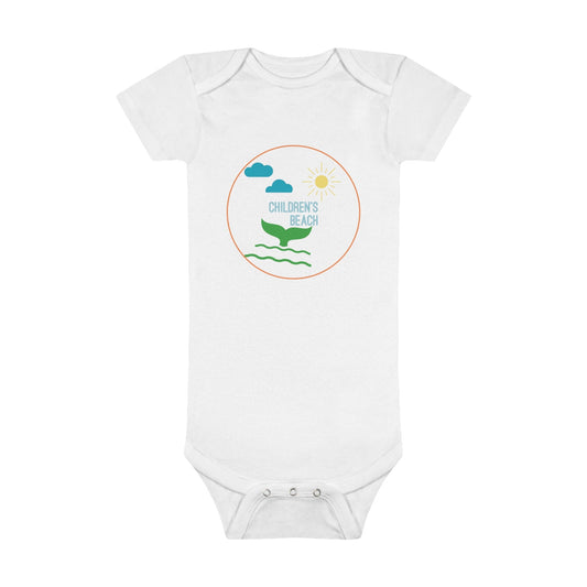 Nantucket Children's Beach Onesie® Organic Baby Bodysuit, Nantucket Love™