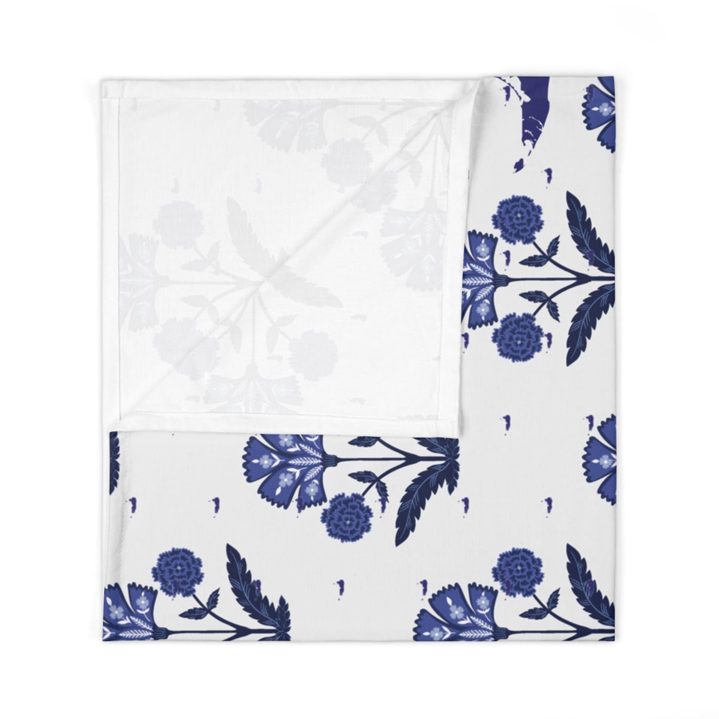 Baby Blanket in Nantucket Indian Print Floral