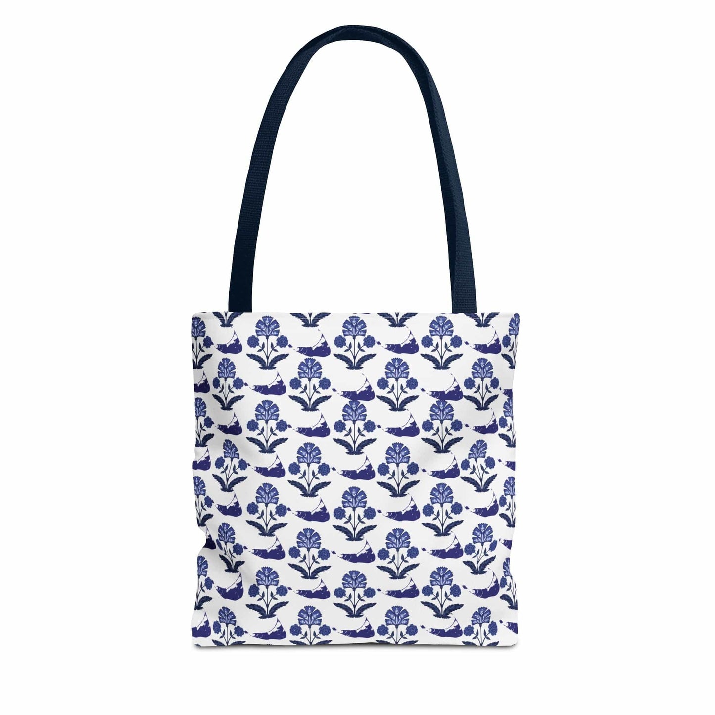 Nantucket x Floral Indian Block Print Tote Bag