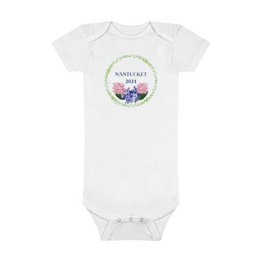 Nantucket 2024 Baby Girl Short Sleeve Onesie®