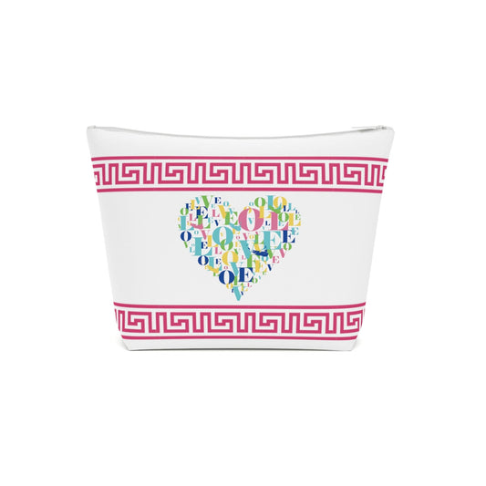 Nantucket Love™ Heart Cotton Cosmetic Bag