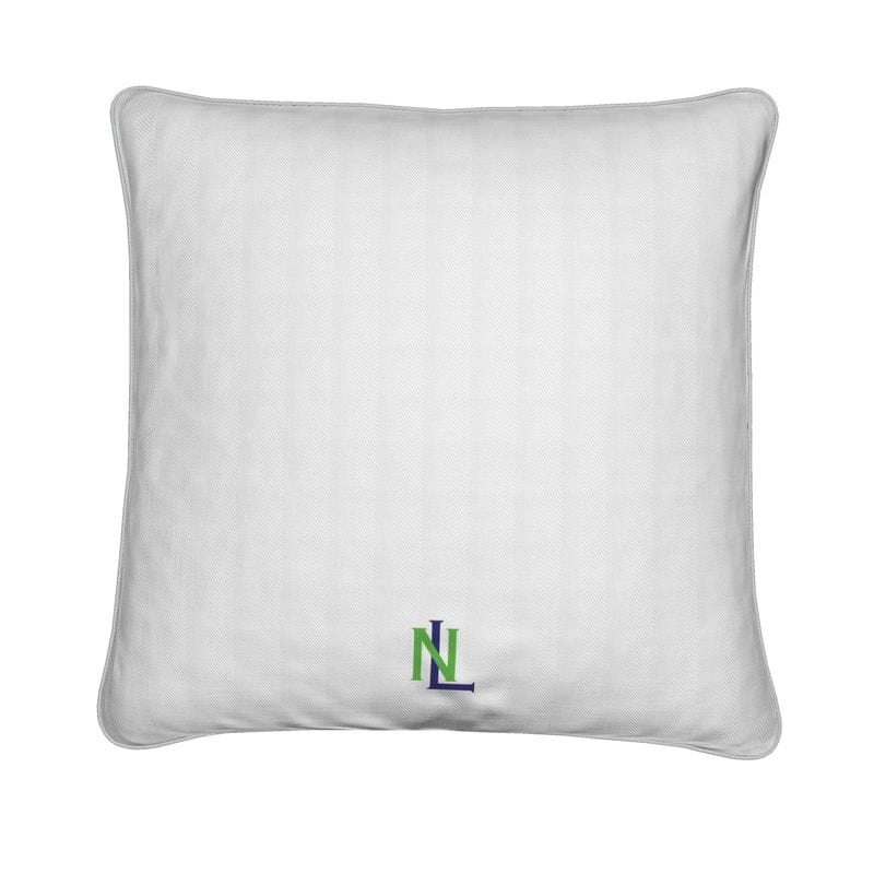 Nantucket "Blues on Board" Lettered Pillow