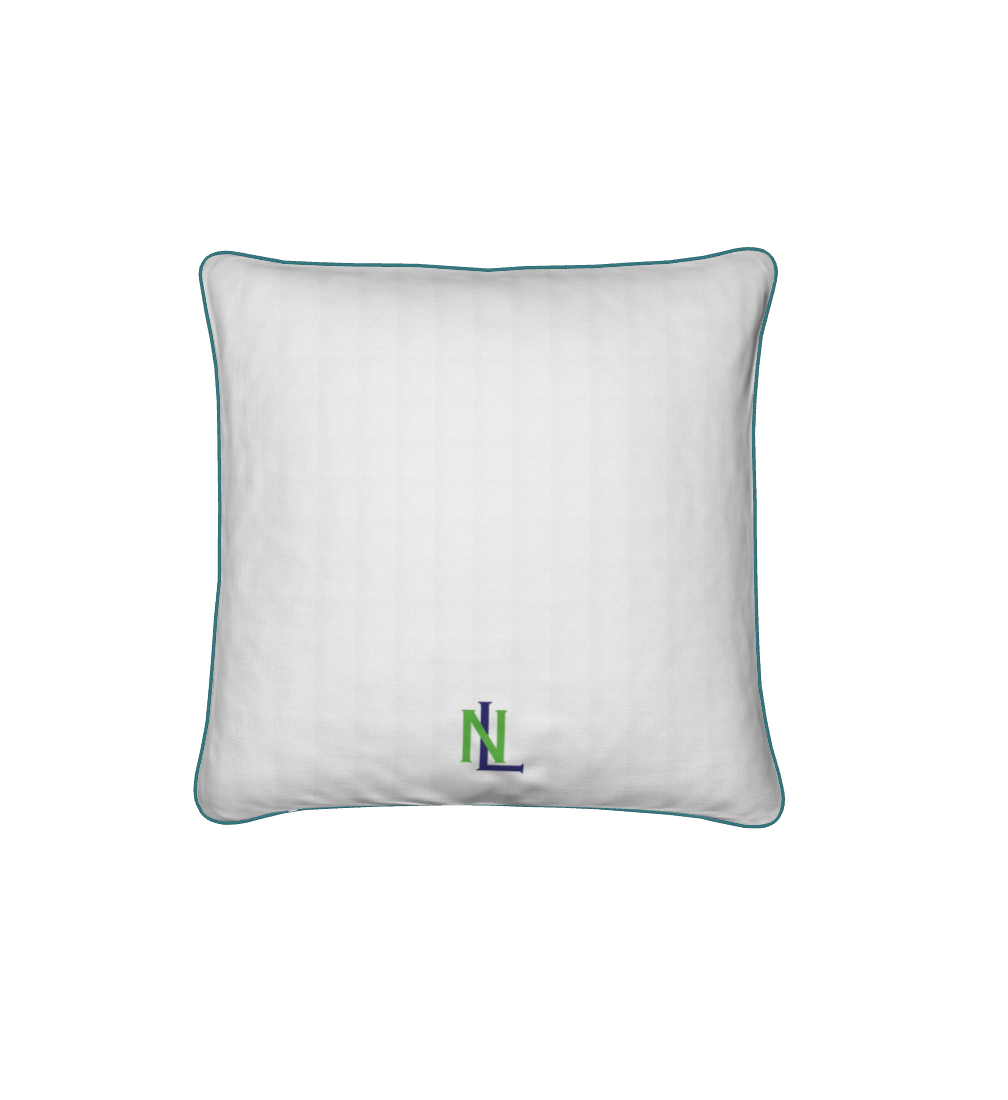 Bunny's Beach Summer Stripe Pillow