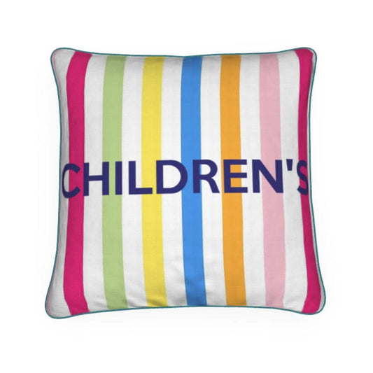 Children's Summer Stripe Pillow