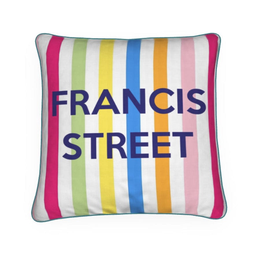 Francis Street Summer Stripe Pillow