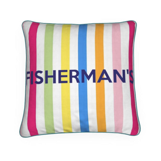 Fisherman's Summer Stripe Pillow