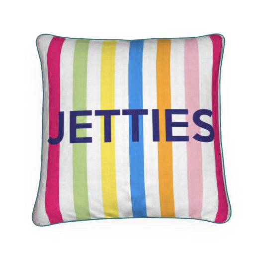 Jetties Summer Stripe Pillow