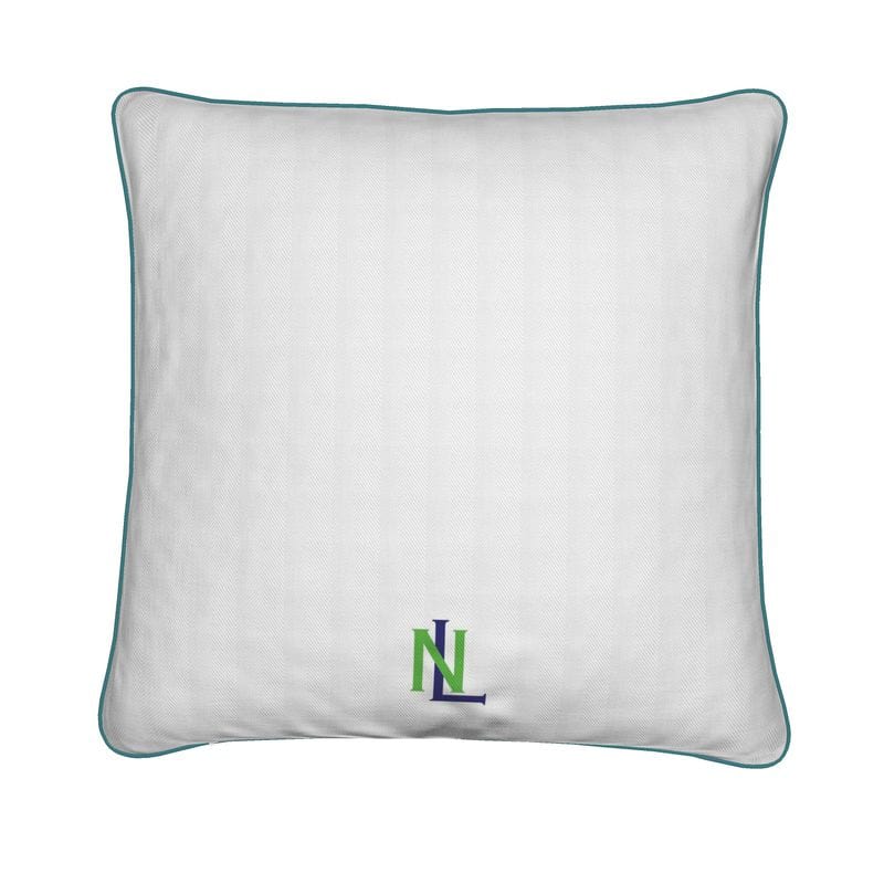 Nantucket Island Summer Stripe Pillow