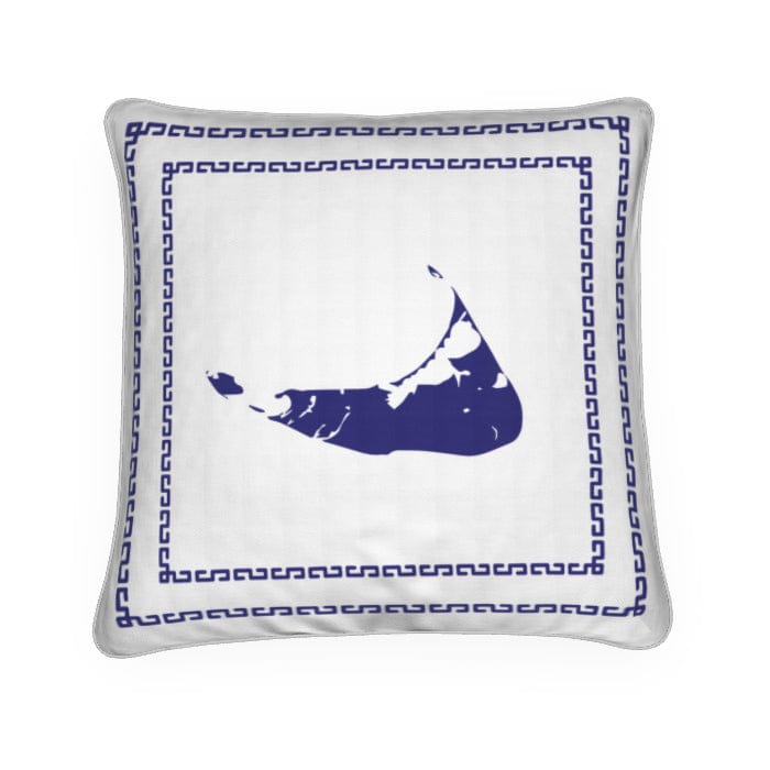 Nantucket on White Pillow