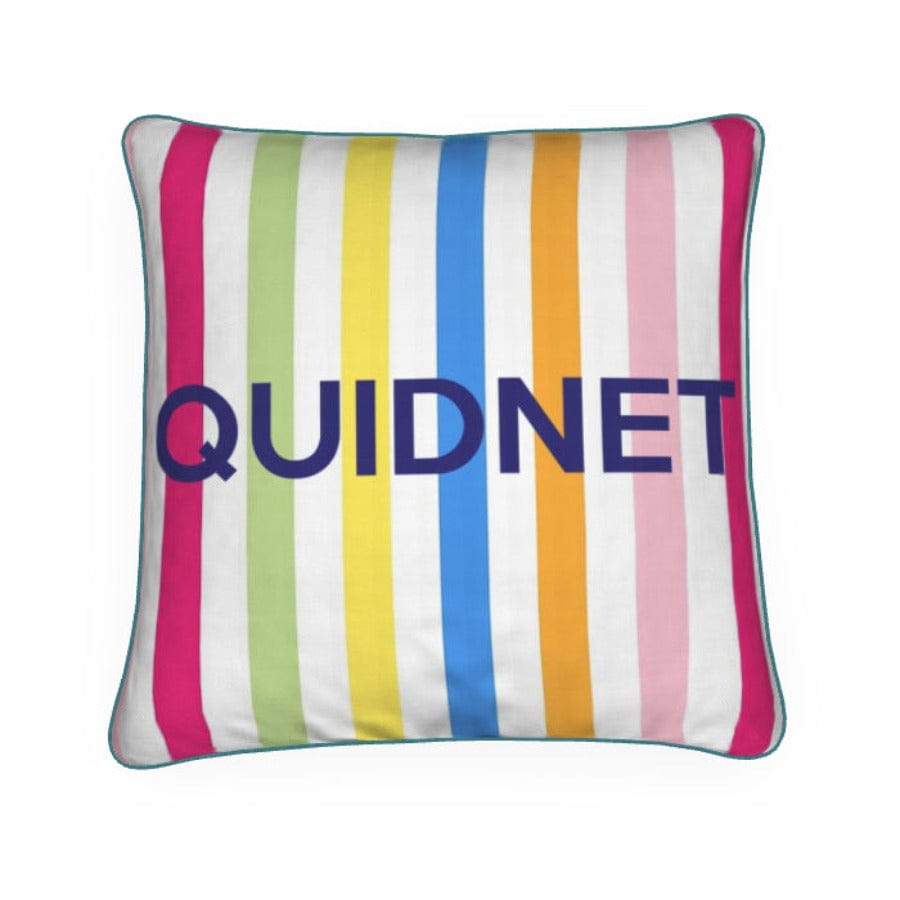 Quidnet Summer Stripe Pillow