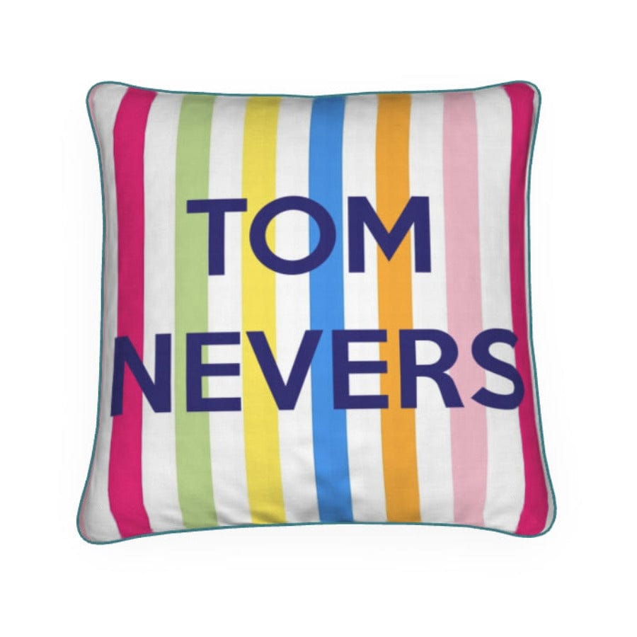 Tom Nevers Summer Stripe Pillow