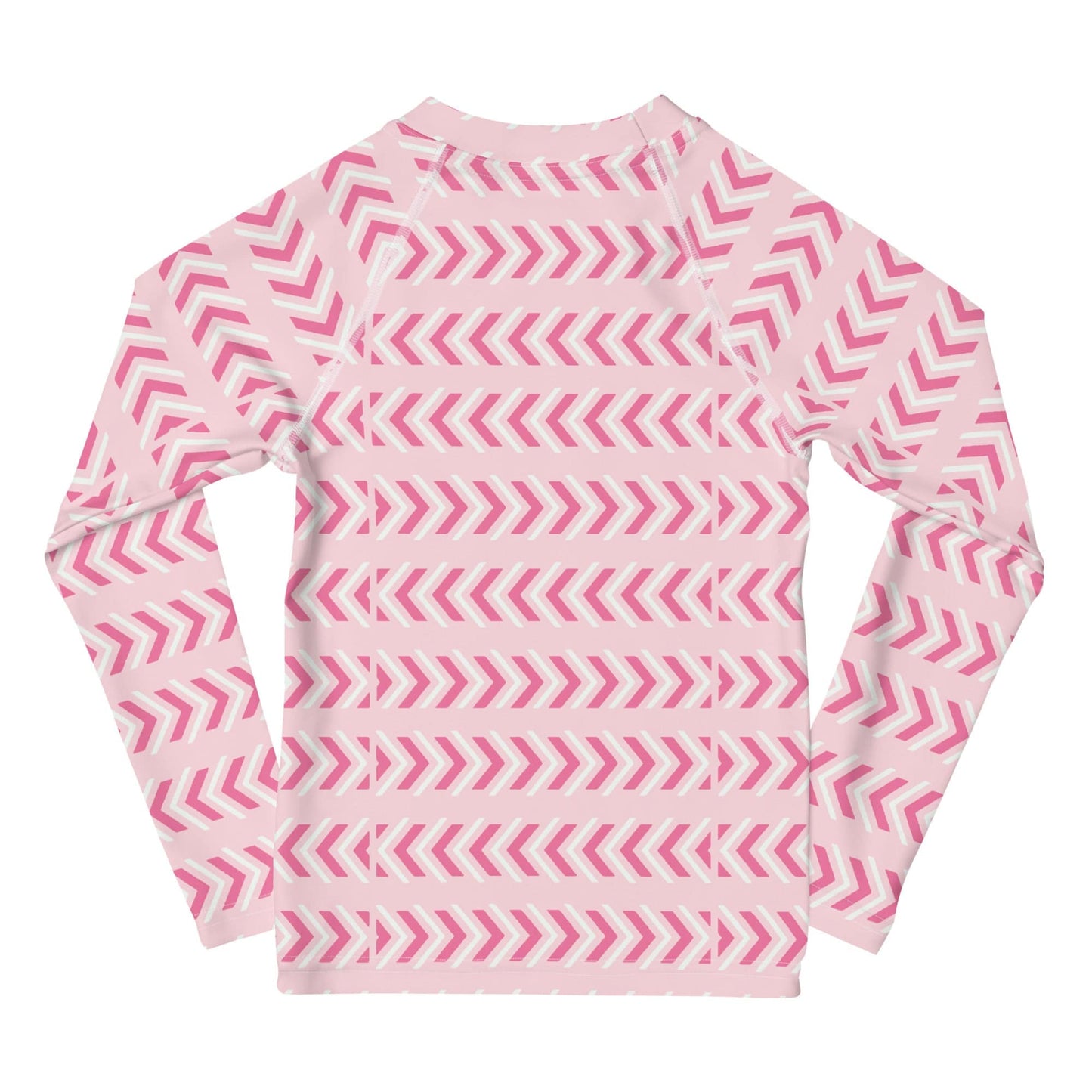 Nantucket Love™ Kids Rash Guard in Pink and Cream