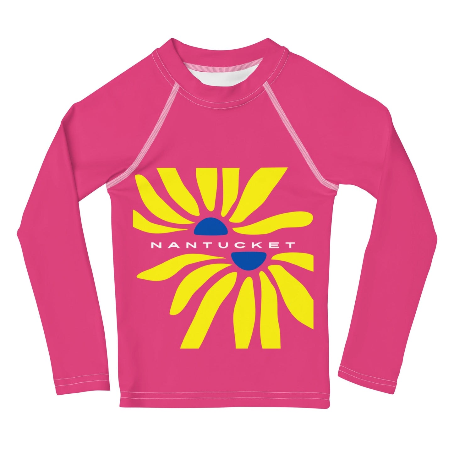 Nantucket Love™ Deconstructed Daisies Kids Rash Guard