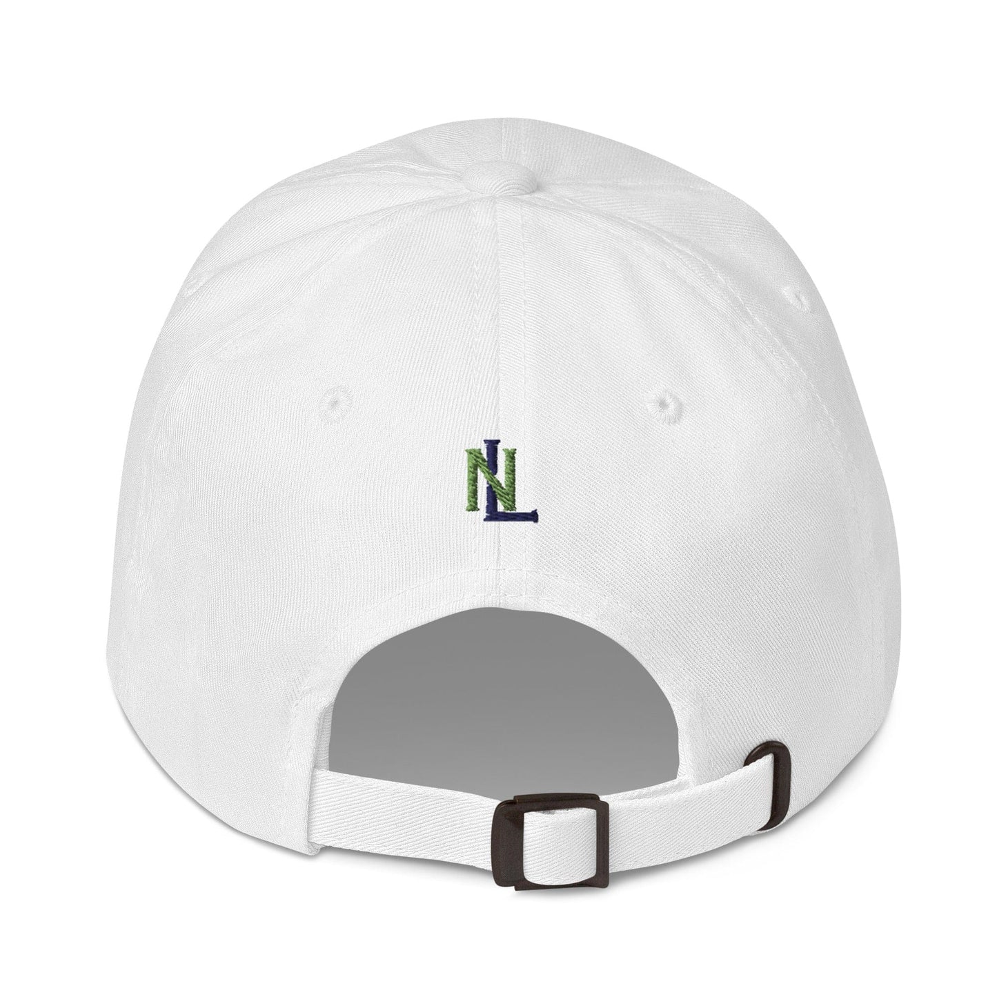 Nantucket Love™ Embroidered Baseball Cap (Low Profile) Blue/Green