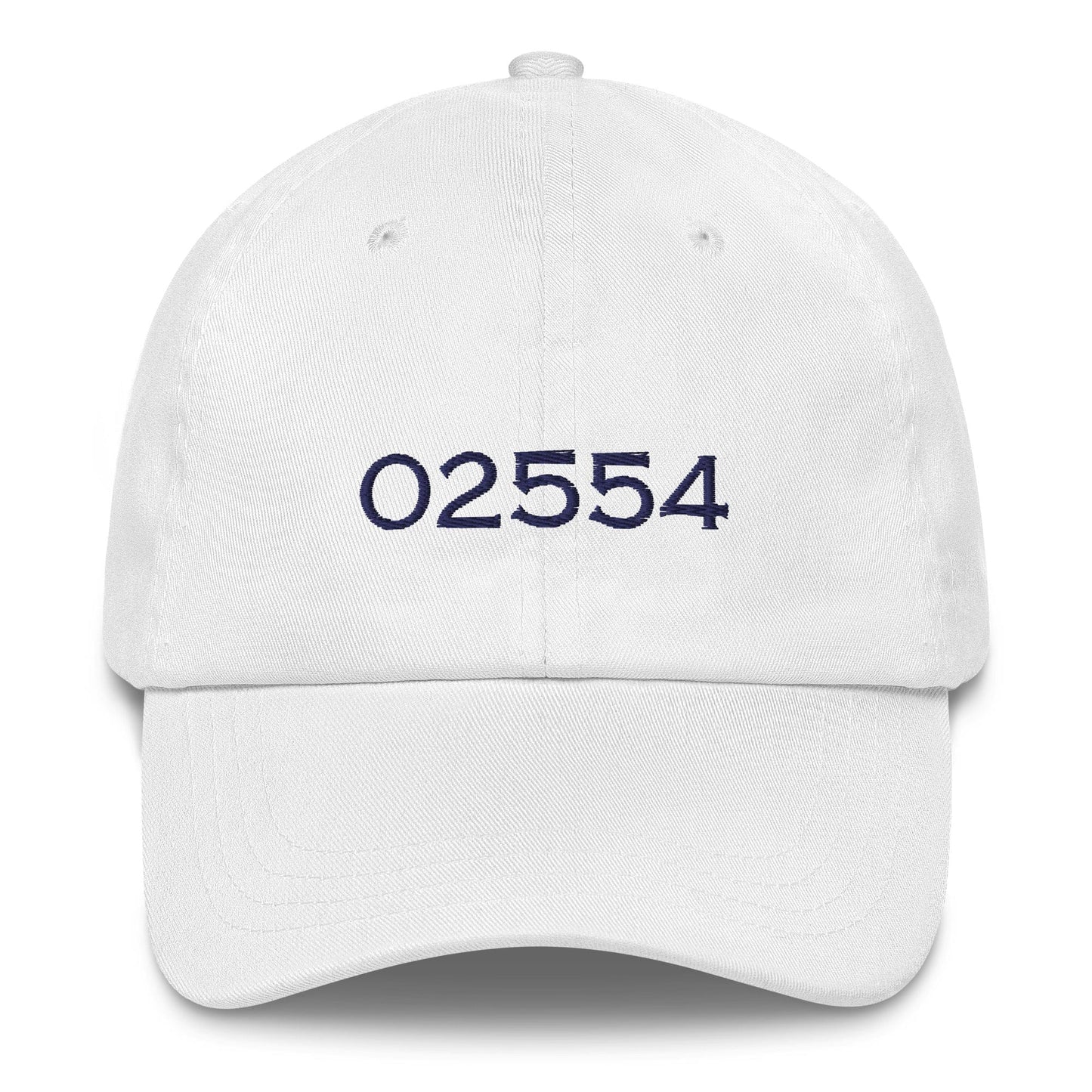 Nantucket 02554 Embroidered Zip Code Baseball Cap