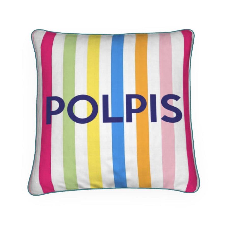 Polpis Summer Stripe Pillow