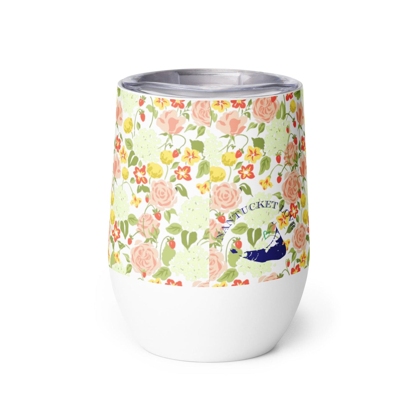 Nantucket Garden Wine Tumbler