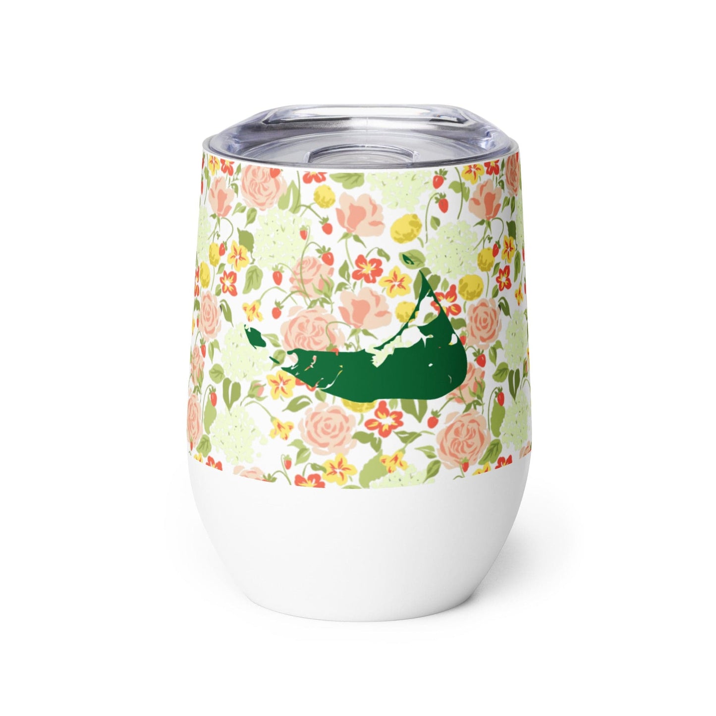 Nantucket Garden Wine Tumbler