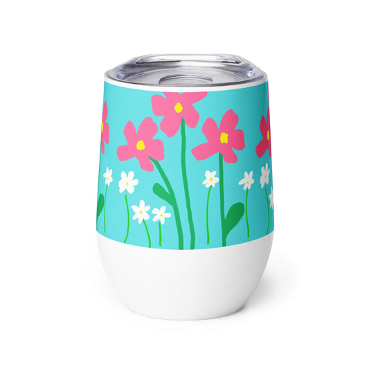 Nantucket Cosmos Wine Tumbler