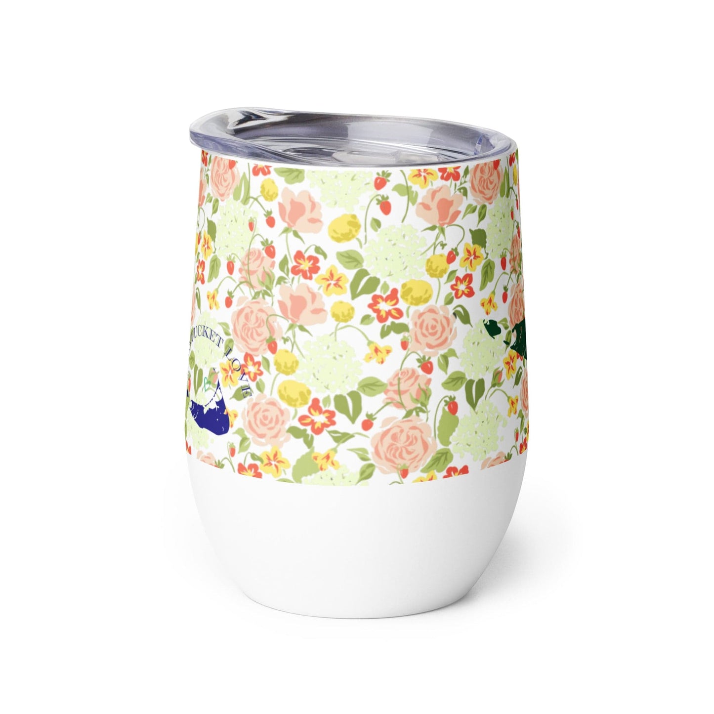 Nantucket Garden Wine Tumbler