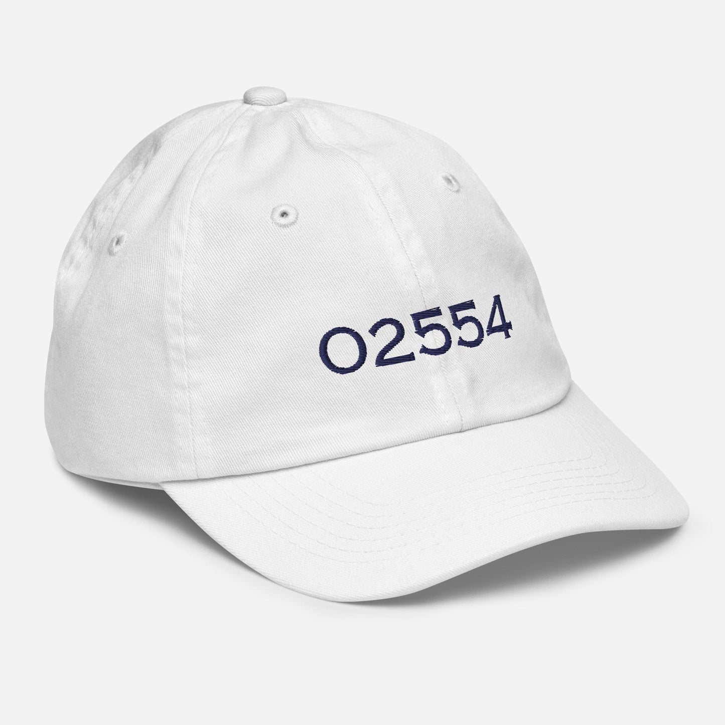 Nantucket Kids and Toddlers Embroidered Zip Code Baseball Cap