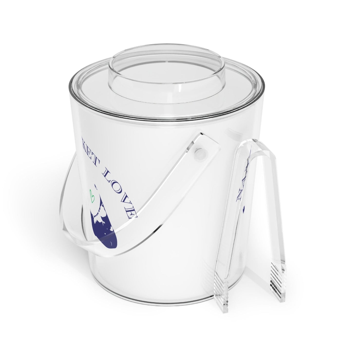 Nantucket Ice Bucket with Tongs